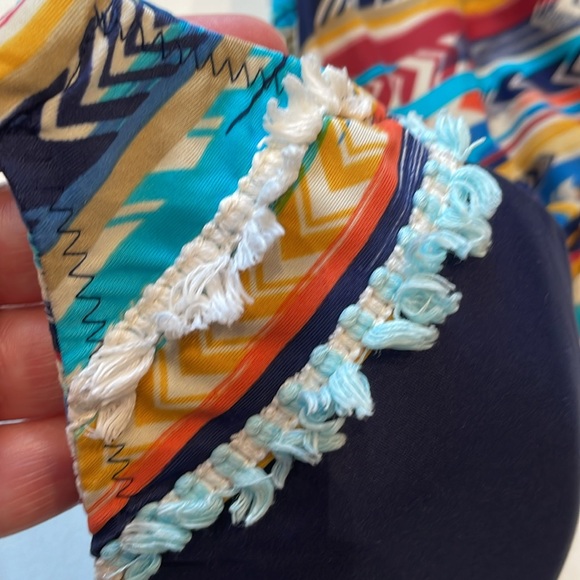 Lucky Brand Guatemala Beach Reversible String Bikini, Size L/XL - Picture 6 of 12